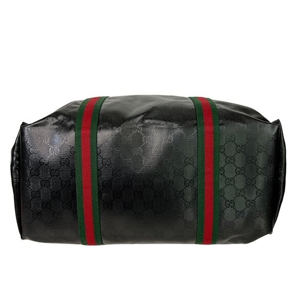 Gucci Women’s GG Crystal Medium Tote Bag in Black Leather - Picture 12 of 16